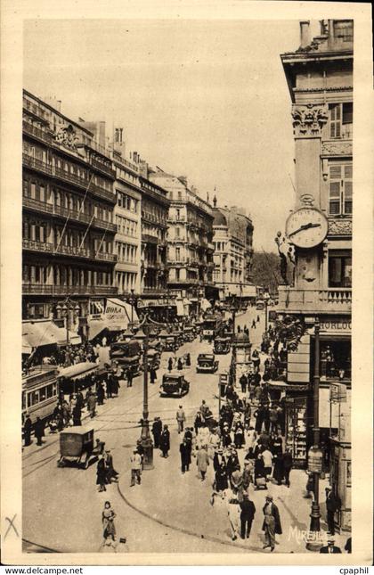 CPA Marseille La Canebiere