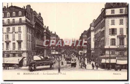 Marseille - La Cannebiere - CPA