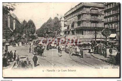 Marseille - Le Cours Belsunce - Concert - tramway - CPA