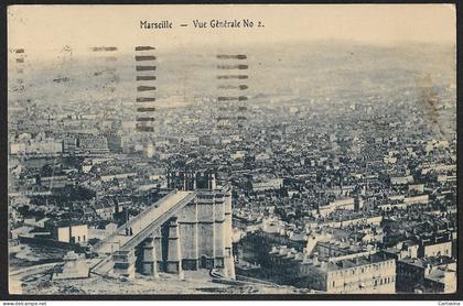 Marseille Vue Generale postcard used