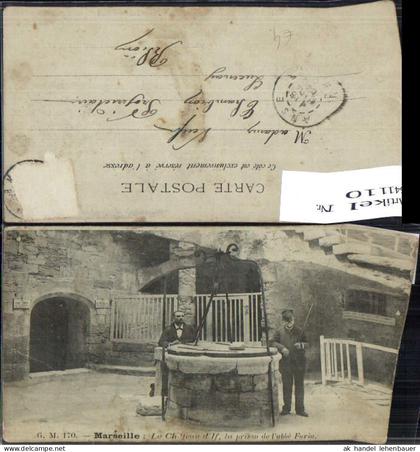 541110 France Marseille Le Chateau d If la prison de l abbe Faria Brunnen