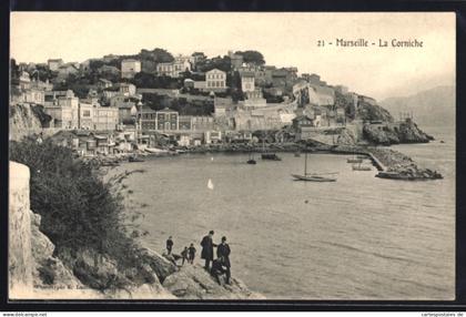CPA Marseille, La Corniche