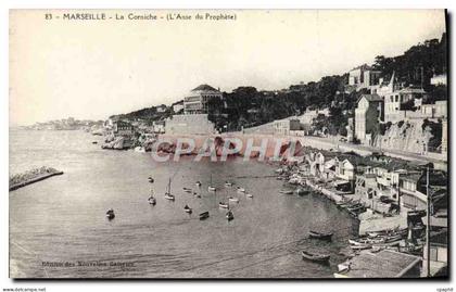 CPA Marseille La Corniche L'anse du prophete