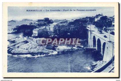 CPA Marseille La Corniche Pont De La Fausse Monnaie