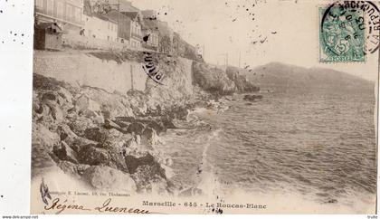 MARSEILLE LE ROUCAS-BLANC   (CARTE PRECURSEUR )