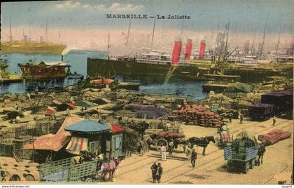CPA Marseille La Joliette Bateaux