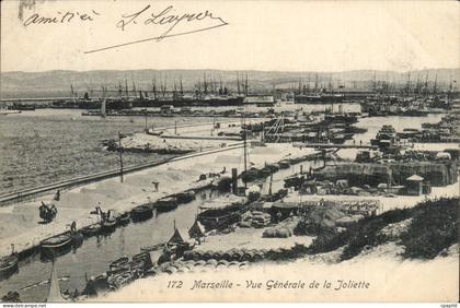 Marseille CPA Vue generale de la Joliette