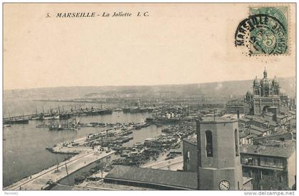 MARSEILLE - La Joliette (bateaux)