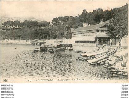 MARSEILLE L'ESTAQUE LE RESTAURANT  MISTRAL