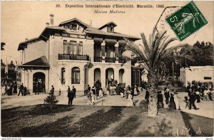 CPA EXPO d'Electricite MARSEILLE maison Moderne (1272419)