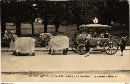 CPA MARSEILLE - La Cavalcade Le Carosse d'Henri IV (986455)