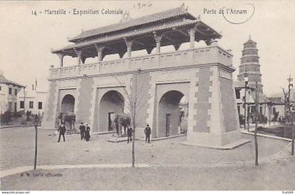 AK 216698 FRANCE - Marseille - Expoition Coloniale - Porte de l'Annam