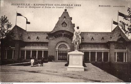 Marseille - Exposition Coloniale 1922 - Palais de Madagascar - CPA
