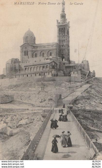 CARTOLINA FRANCIA MARSEILLE NOTRE-DAME DE LA GARDE (YK1549