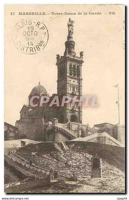 CPA Marseille Notre Dame de la Garde