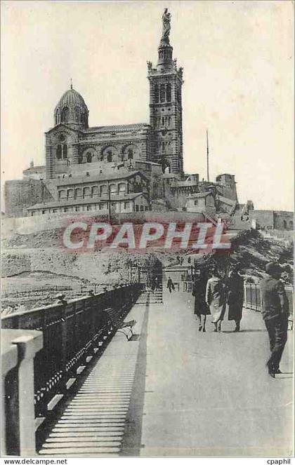 CPA Marseille Notre Dame de la Garde Notre Dame de la Gardes church