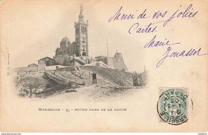 MARSEILLE : NOTRE DAME DE LA GARDE