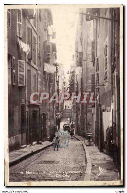 CPA Marseille Les Vieux Quartiers