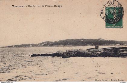 13 /MARSEILLE / LA POINTE ROUGE / ROCHER  DE LA POINTE ROUGE
