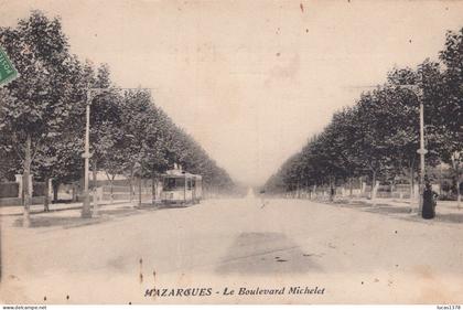 13 / MARSEILLE / MAZARGUES / LE BOULEVARD MICHELET / TRAMWAY