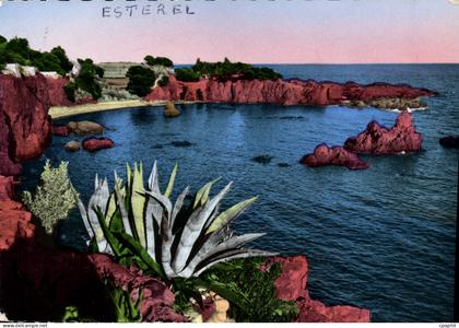 CPM Cote d'Azur Calanque et roches rouges de l'Esterel