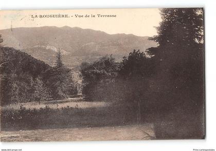 CPA 13 Marseille St Marcel La Rouguiere vue de la terrasse