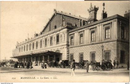 CPA MARSEILLE-La Gare (185370)
