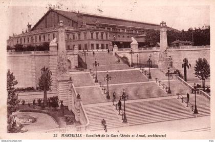Marseille - Escalier de la Gare