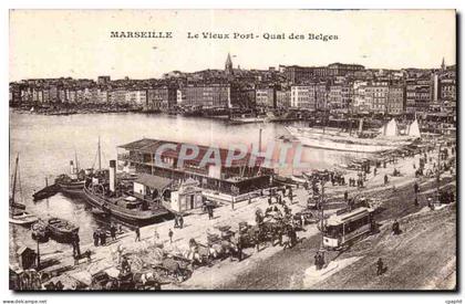 Marseille - Le Vieux Port - Quai des Belges - CPA