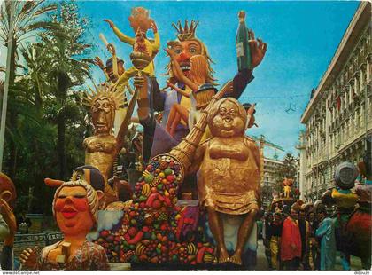 06 - Nice - Carnaval de Nice - Char de Sa Majesté Carnaval - CPM - Voir Scans Recto-Verso