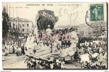 CPA Carnaval de Nice Carnaval au Pote Nord Them polaire