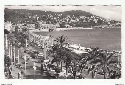 Nice old postcard posted 1960 - slogan postmark Nice b260301