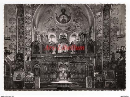 CPA / postcard / Cathedrale Orthodoxe Russe / Nice / vue générale de l'intérieur / unused / 2 scans
