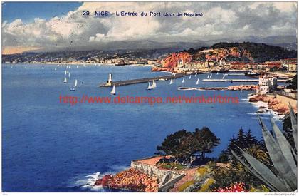 1931 Entrée du port - Nice