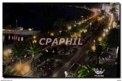 CPA Nice La Promenade des Anglais la nuit