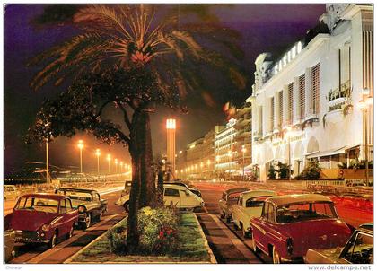 NICE PROMENADE DES ANGLAIS LA NUIT