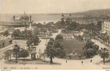 CPA Nice les Jardins