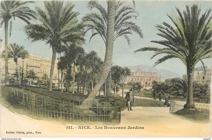 CPA Nice Les Nouveaux Jardins