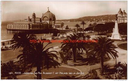 Jardins du Roi Albert I et Palais de la Jetée - Nice
