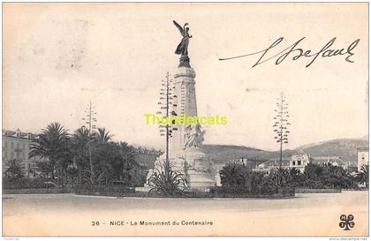 CPA 06  NICE LE MONUMENT DU CENTENAIRE