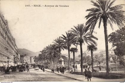 CPA Nice Avenue de Verdun