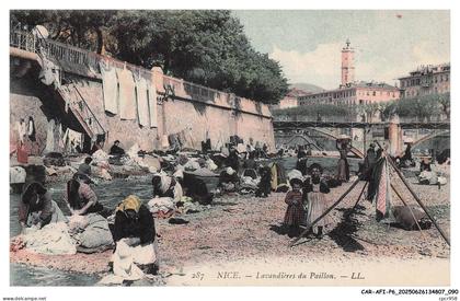 CAR-AFIP6-0370-06 - NICE - Lavandieres du paillon