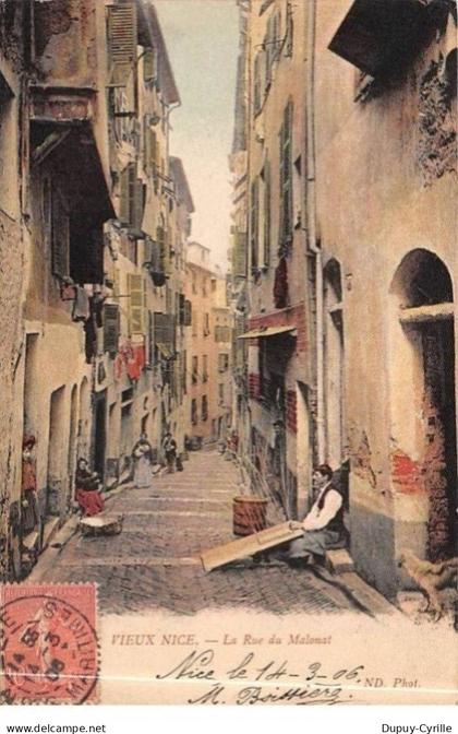 VIEUX NICE - La Rue du Malonat - très bon état