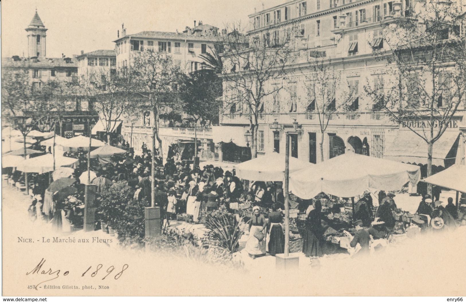 FRANCIA-NIZZA LE MARCHE AUX FLEURS