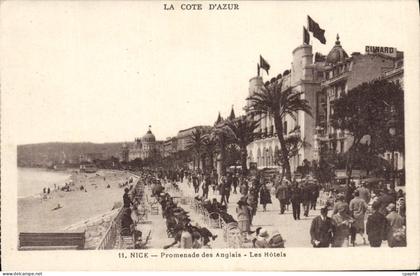 CPA Nice Promenade des Anglais Les Hotels