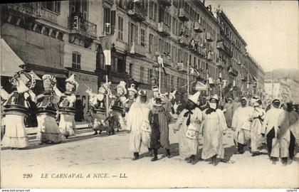 CPA Le Carnaval a Nice
