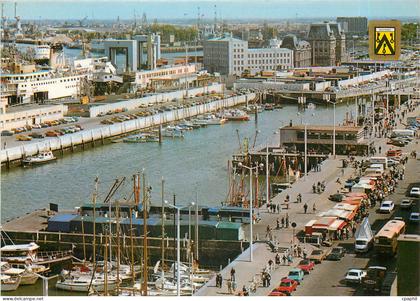 CPM OOSTENDE panorama du port