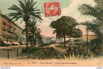 CPA Nice-Avenue Masséna-53-Timbre        L1688