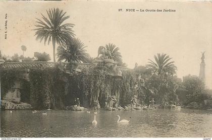 CPA NICE - La Grotte des Jardins