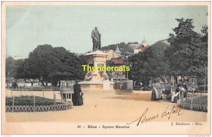 CPA 06 NICE SQUARE MASSENA